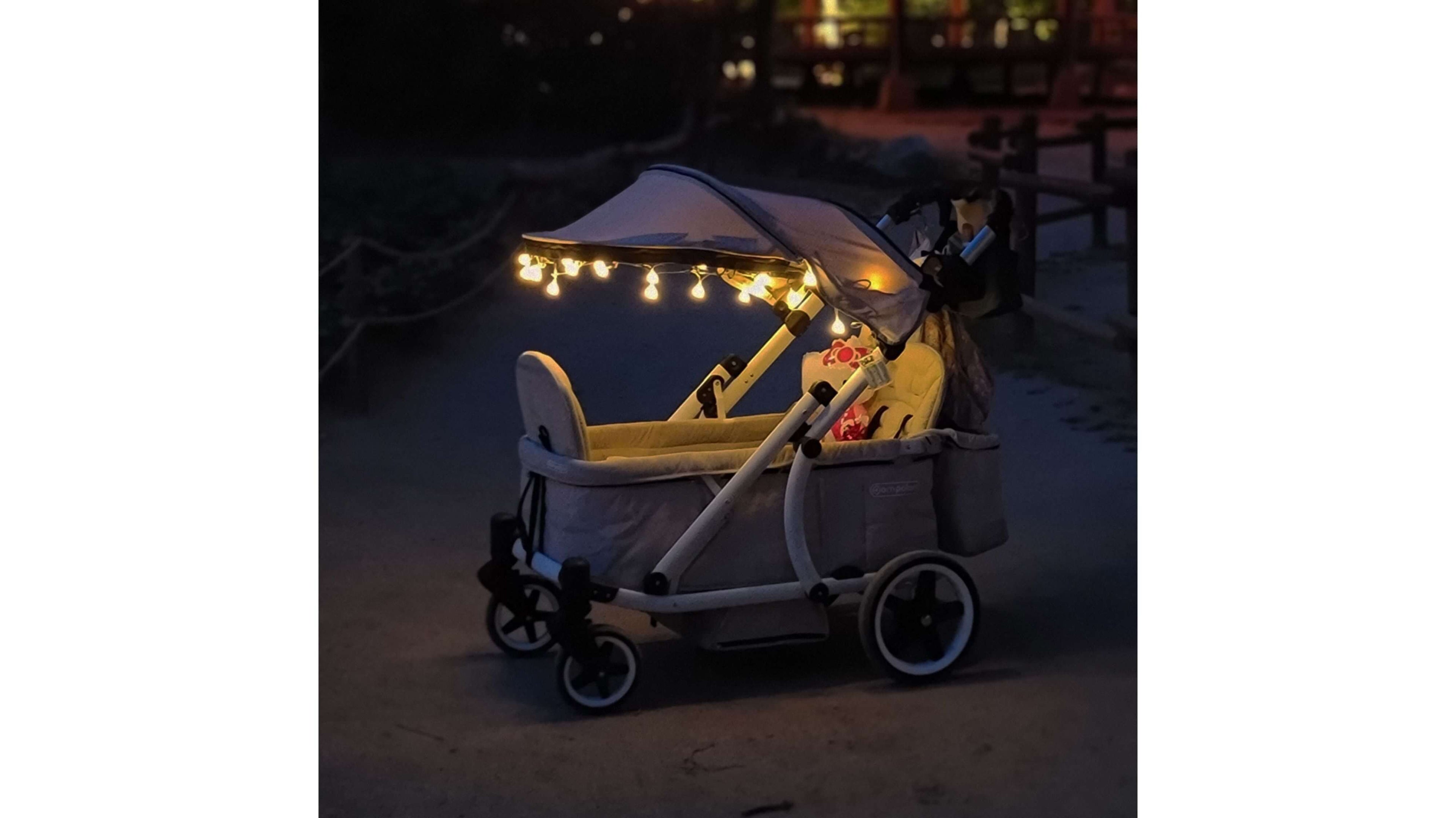 ProntoStrollerCanopyTwinkleLights-NightUse