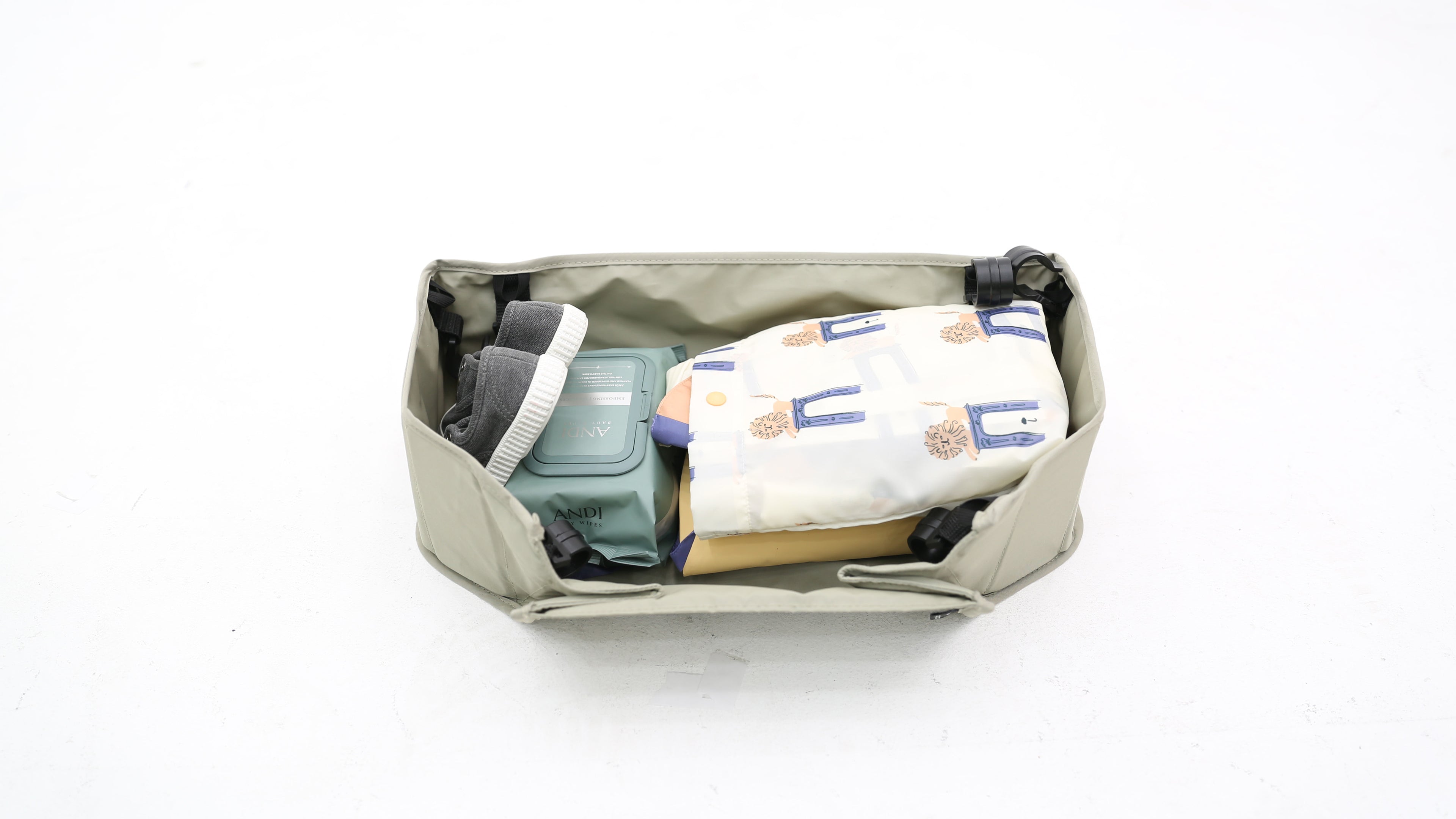 Pronto_Stroller_Secret_Storage_Bag_OliveGreen